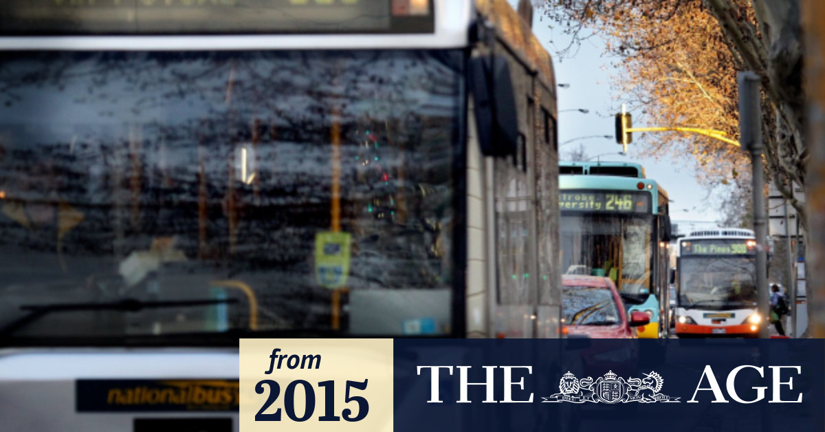 New express bus lanes on Victoria Parade wash away in the rain